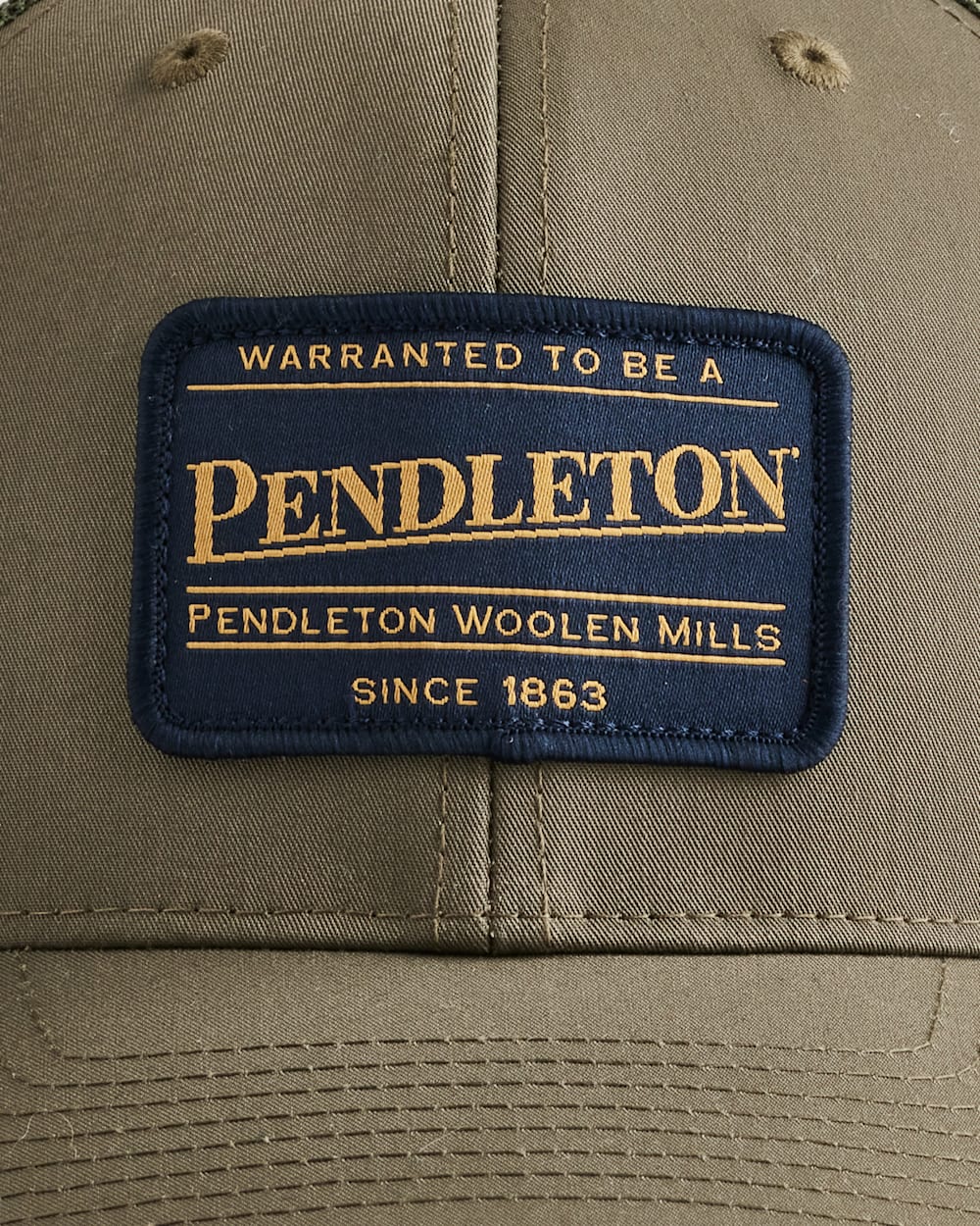 CLASSIC PATCH TRUCKER HAT<br>LODEN
