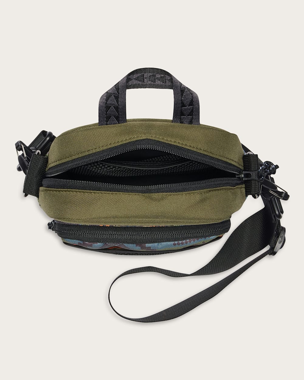 MYSTIC LAKE EXPLORER CROSSBODY<br>OLIVE MULTI