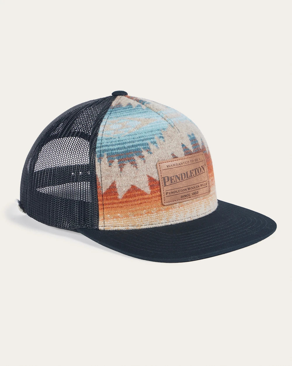 SUNSET PASS WOOL TRUCKER HAT<br>MULTI