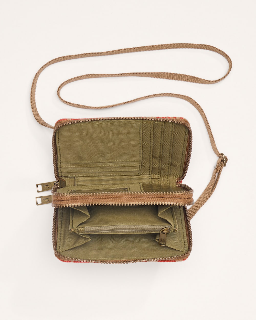 HARDING CROSSBODY ORGANIZER<br>RED