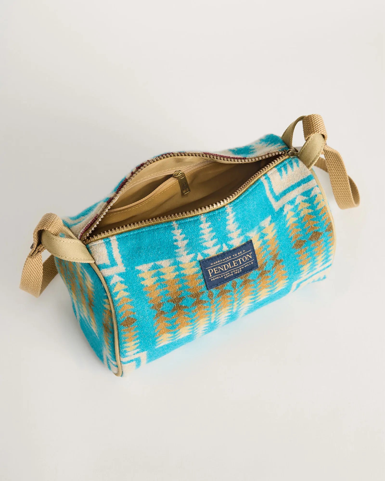 HARDING BARREL BAG<br>TURQUOISE
