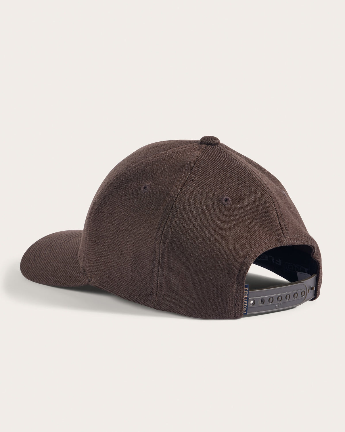 EMBROIDERED HAT<br>DARK BROWN BISON