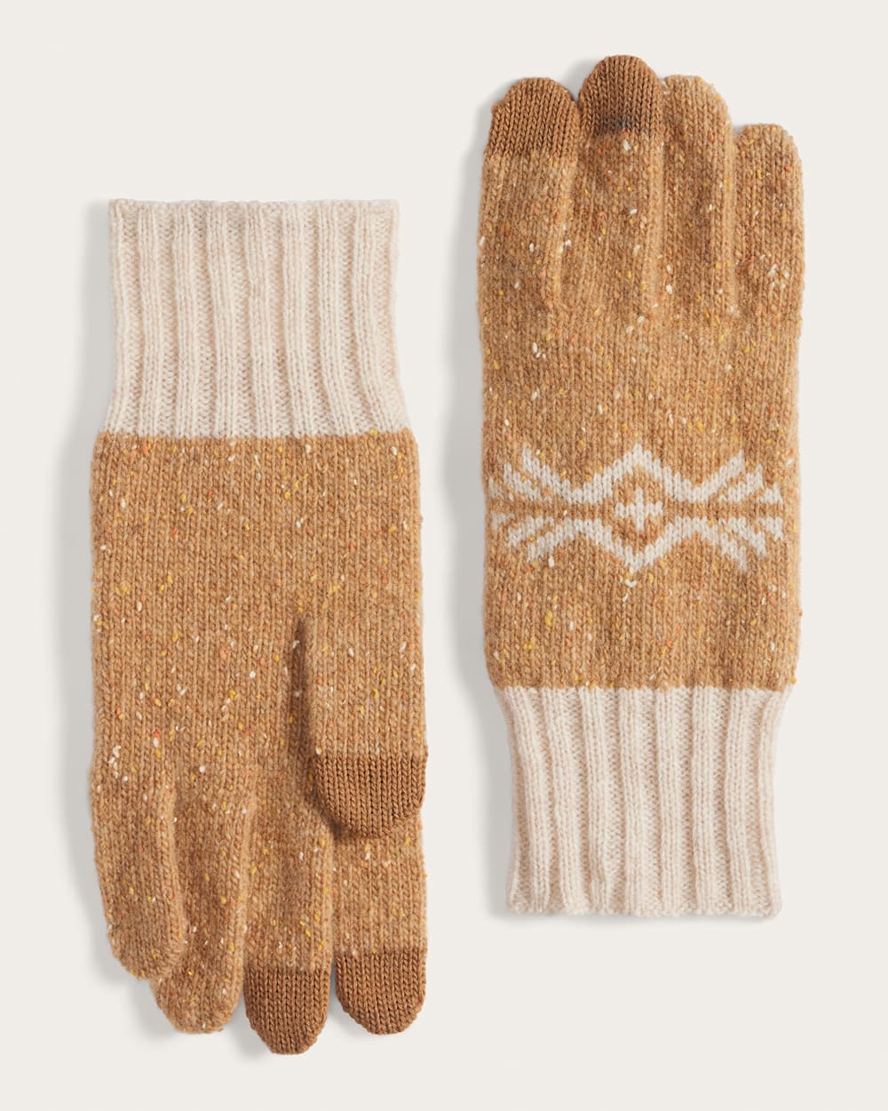 ICON LAMBSWOOL TEXTING GLOVES<br>TAN
