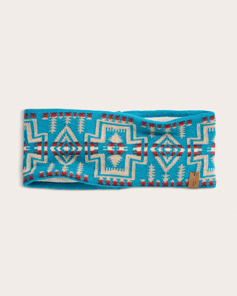HARDING FLEECE-LINED MERINO HEADBAND<br>TURQUOISE