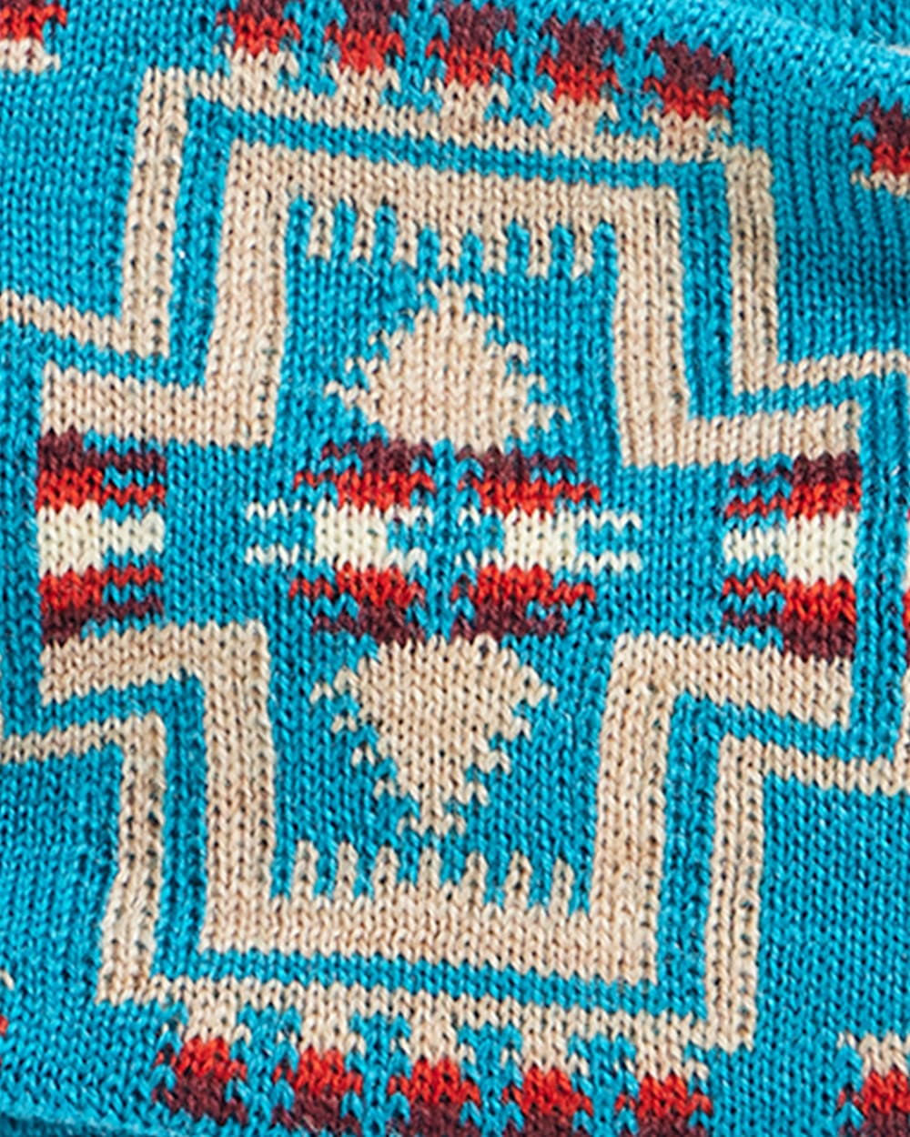 HARDING FLEECE-LINED MERINO HEADBAND<br>TURQUOISE