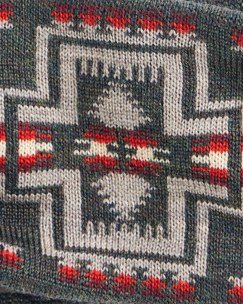 HARDING FLEECE-LINED MERINO HEADBAND<br>OLIVE