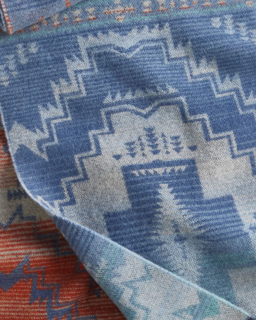 HARDING STAR WOOL SCARF<br>DUSK