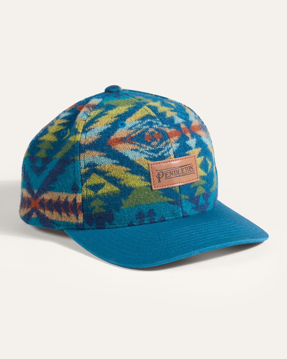 DIAMOND DESERT WOOL SIX PANEL HAT<br>BLUE
