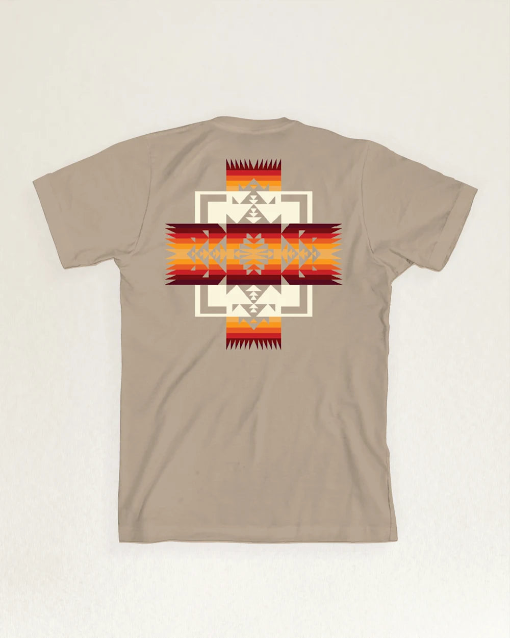 MEN'S GRAPHIC TEE<br>TAN/MULTI CHIEF JOSEPH
