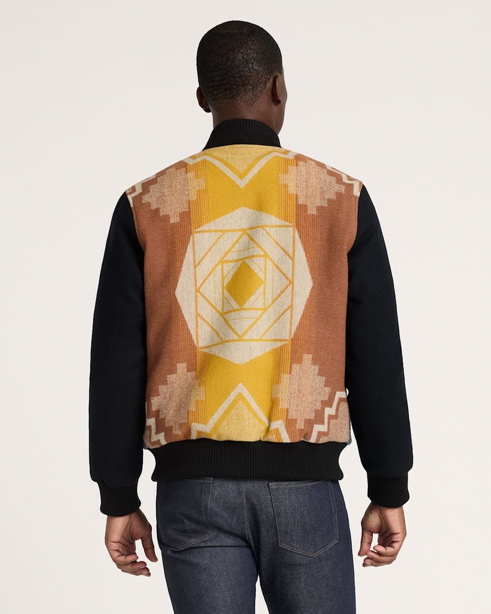 SAMPLE - MEN'S COLLEGE FUND DIRECTIONS HOME WOOL COAT<br>MULTI