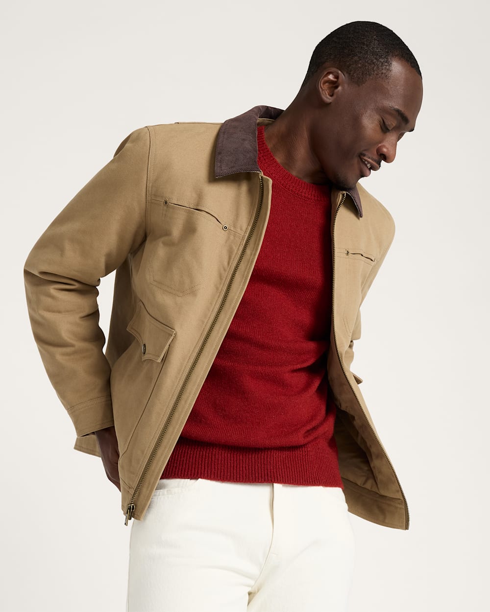 MEN'S CARSON CITY CANVAS RANCH COAT<br>OLD OAK