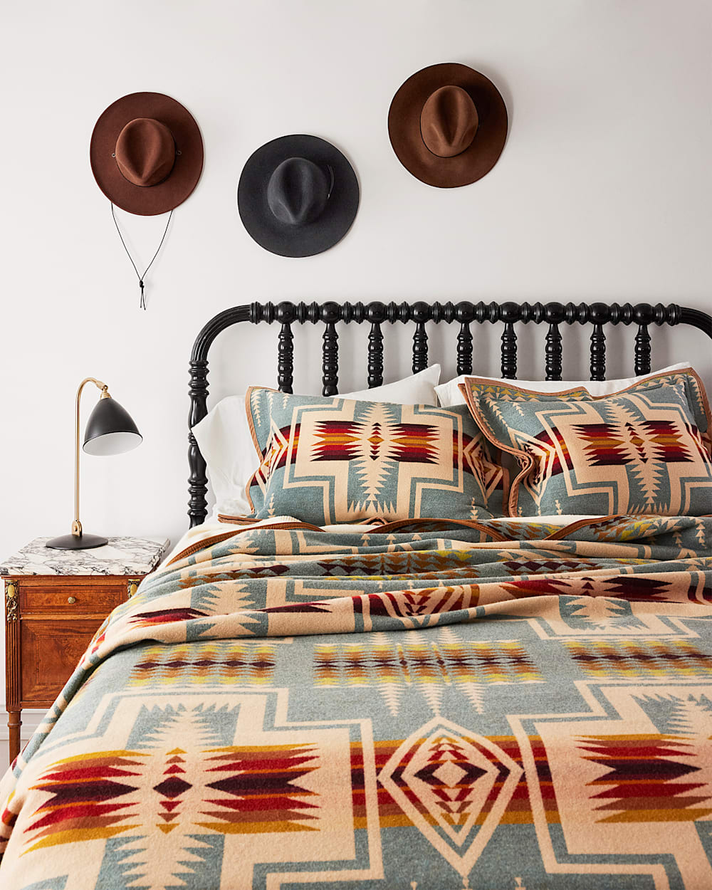 HARDING JACQUARD BLANKET<br>SHALE