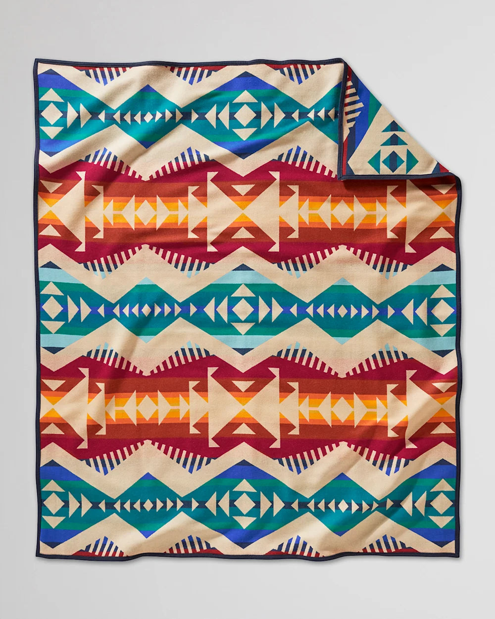 LOS LUNAS BLANKET<br>TAN MULTI