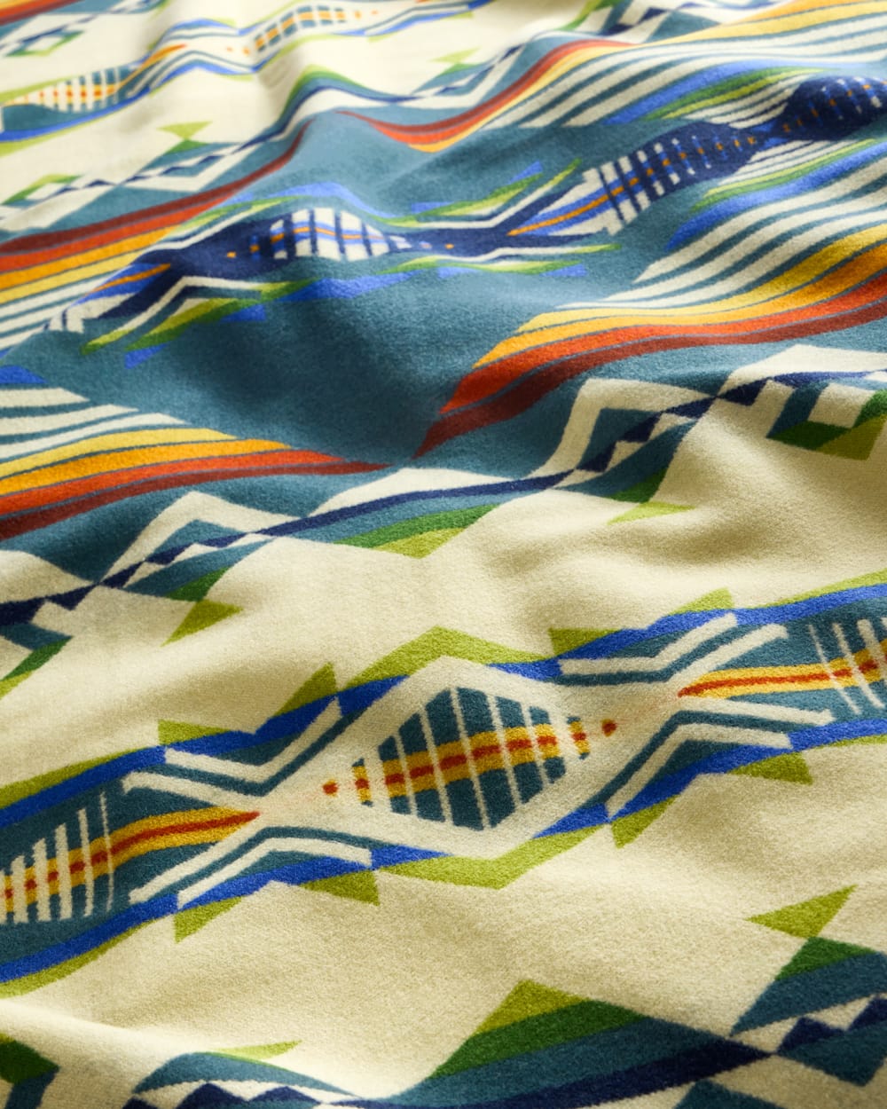 JACQUARD UNNAPPED ROBE<br>CREEKSIDE