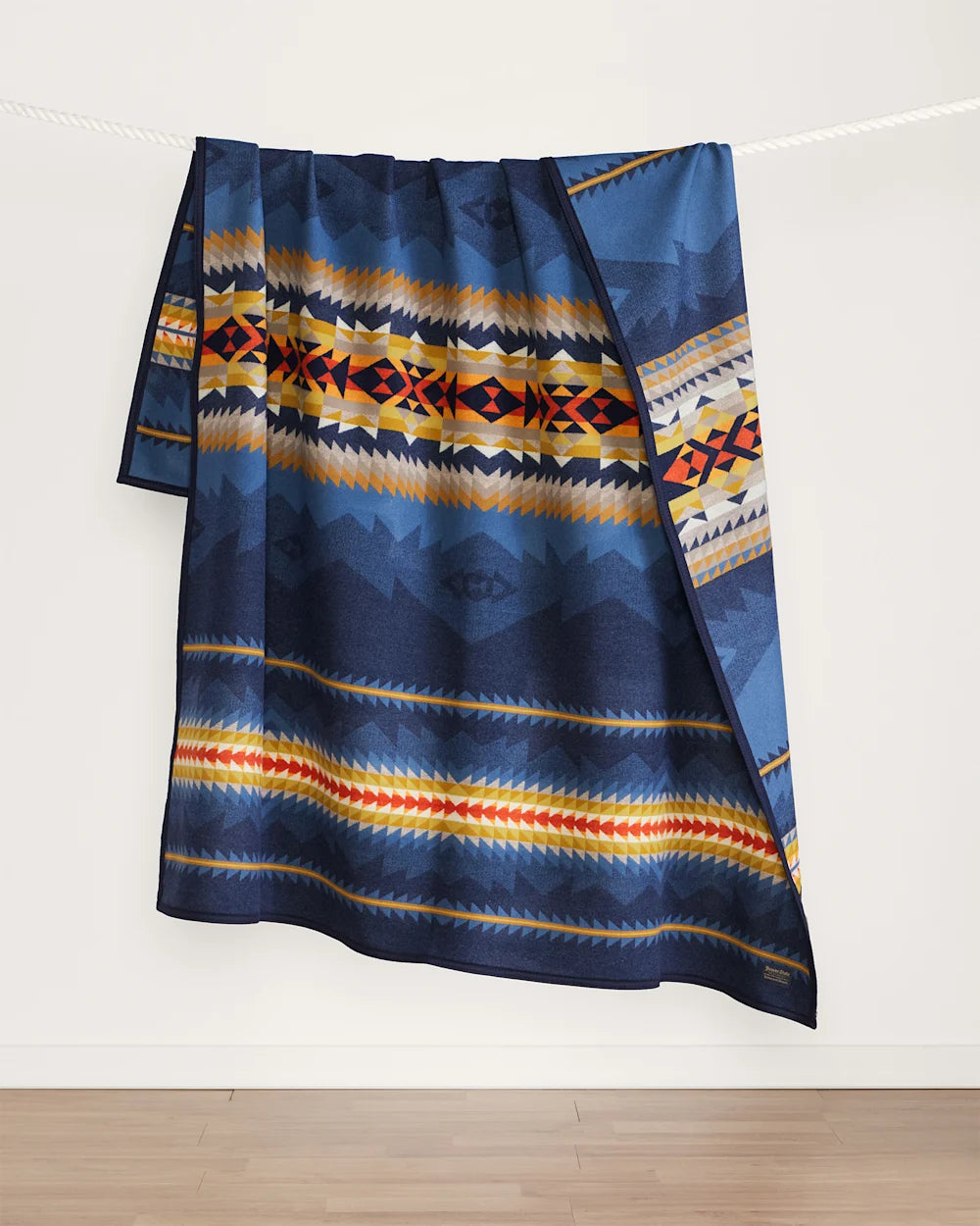 CASCADIA BLANKET<br>BLUE MULTI