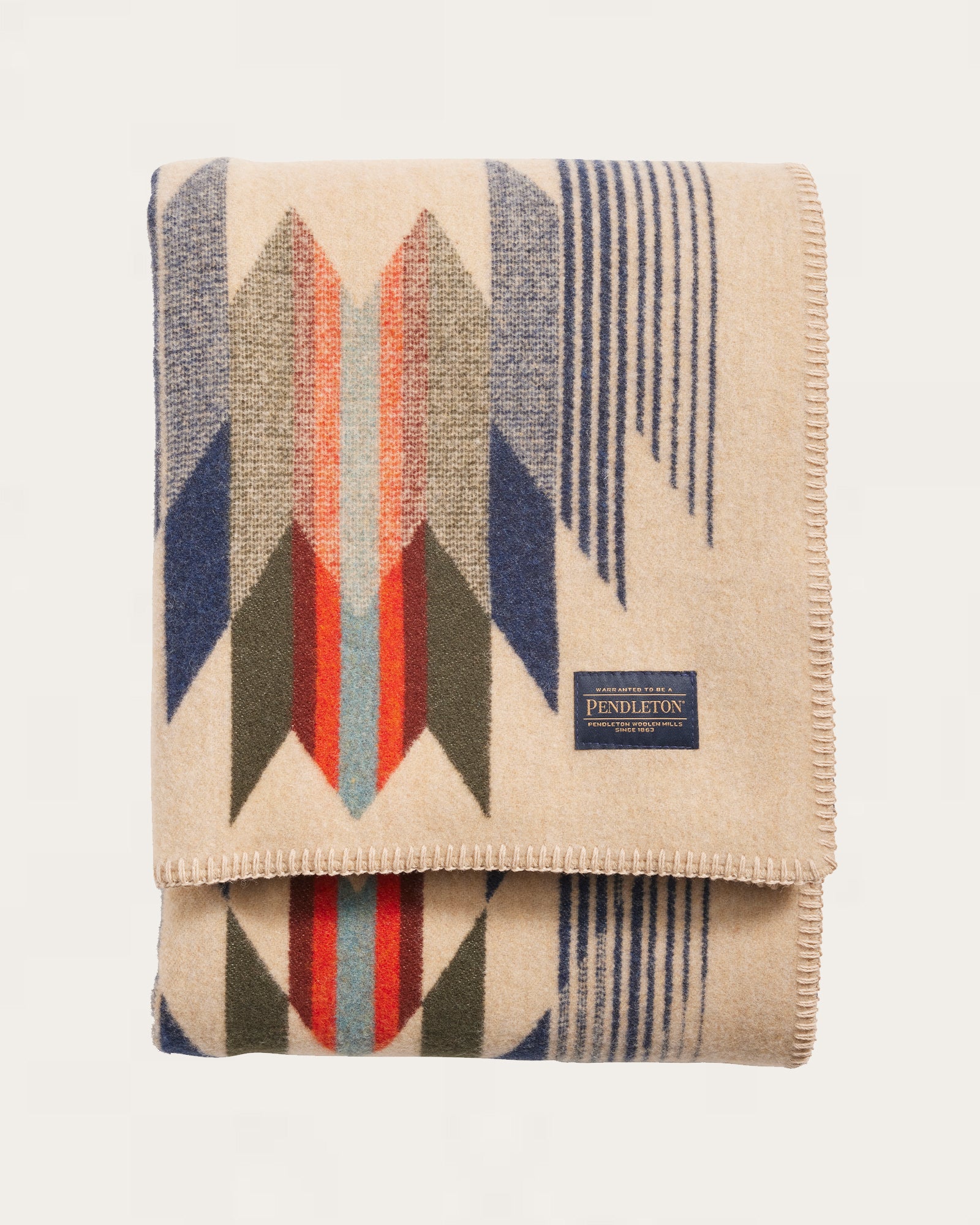 WYETH TRAIL THROW<br>TAN MULTI