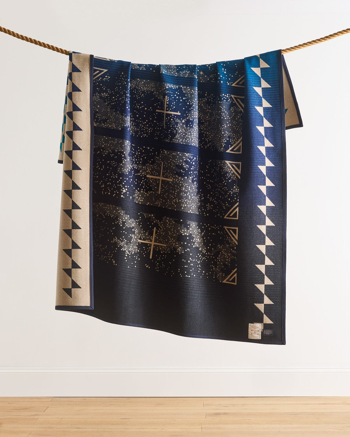 INFINITE PRAYER BLANKET<br>MIDNIGHT OMBRE
