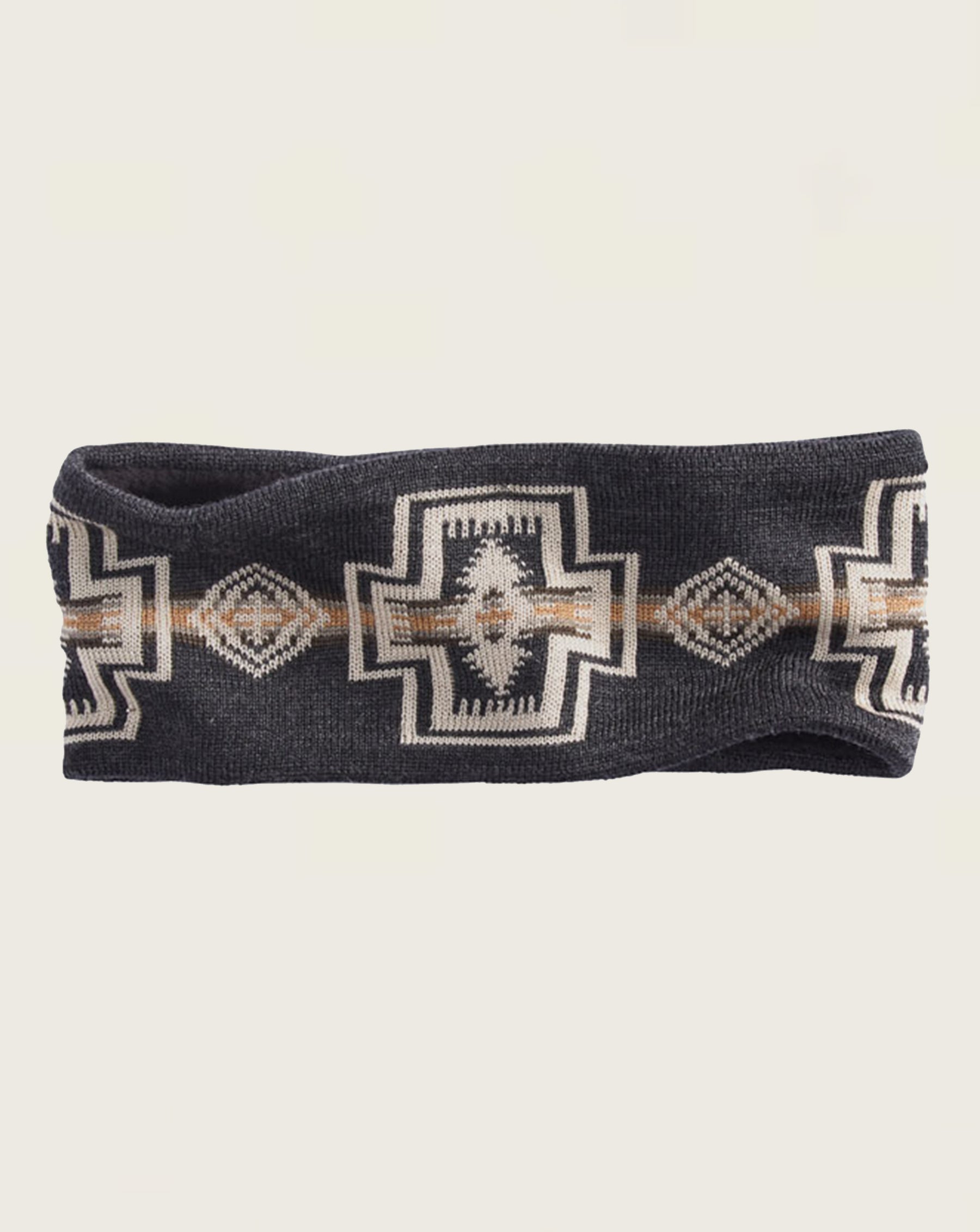 Fleece-Lined Headband <br> Harding Charcoal