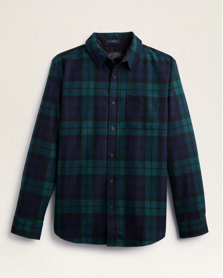 Lodge Shirt<br>Black Watch Tartan