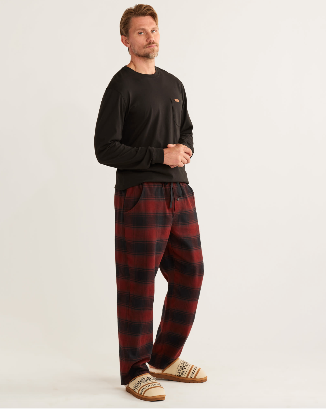 PJ Pant <br> Red/Black Ombre