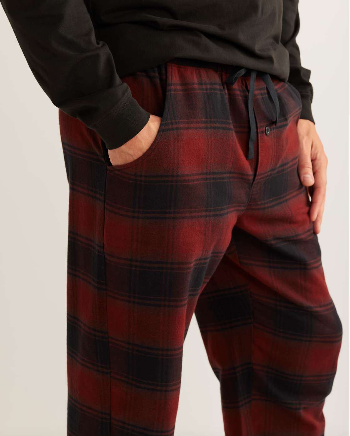 PJ Pant <br> Red/Black Ombre