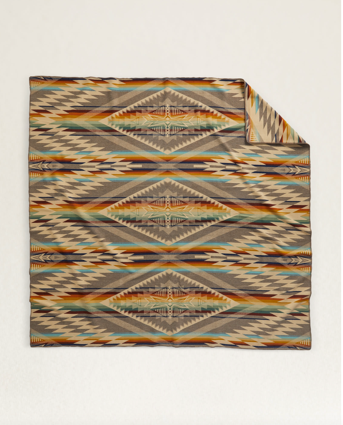 SUMMERLAND BLANKET<br>TAUPE MULTI
