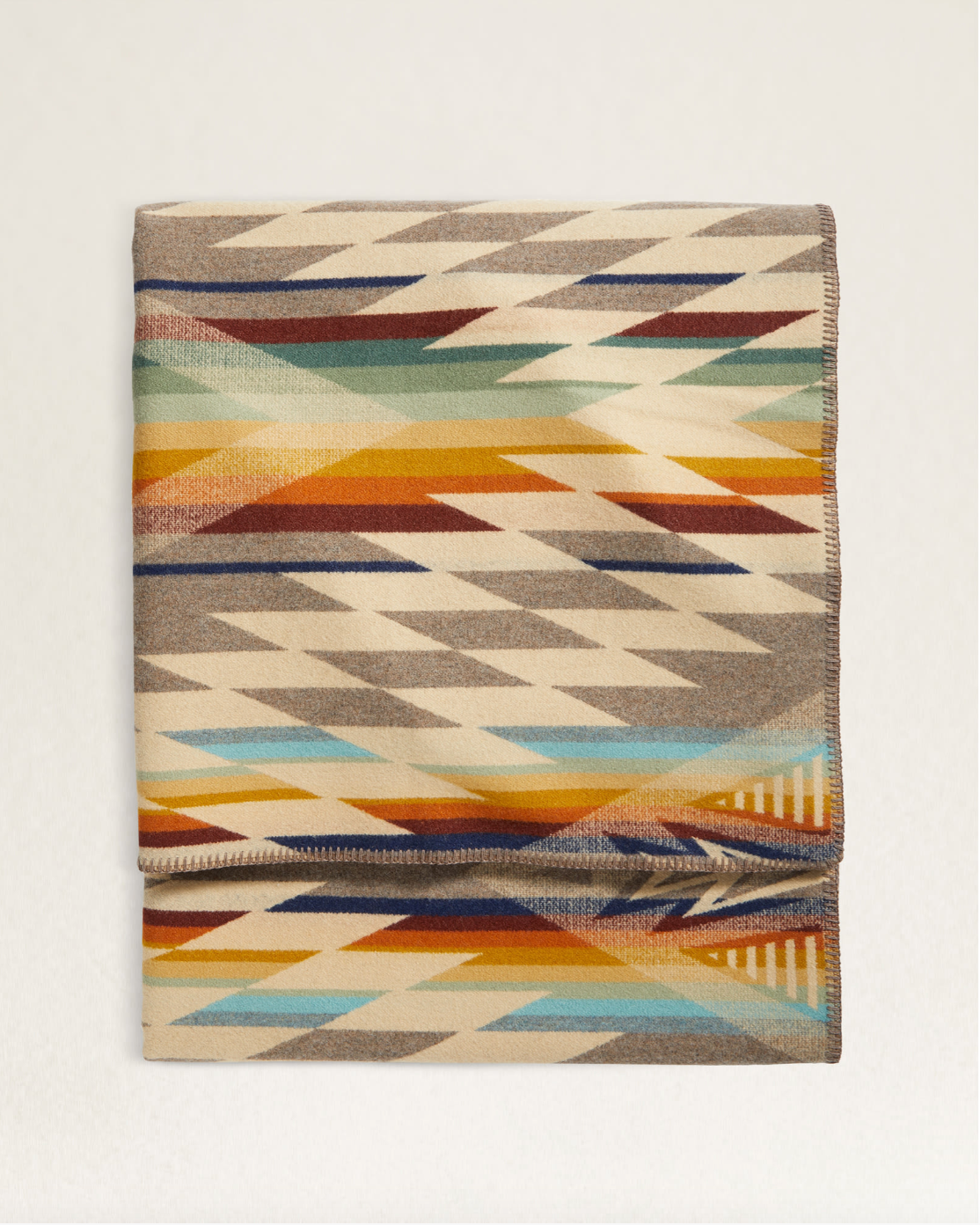 SUMMERLAND BLANKET<br>TAUPE MULTI