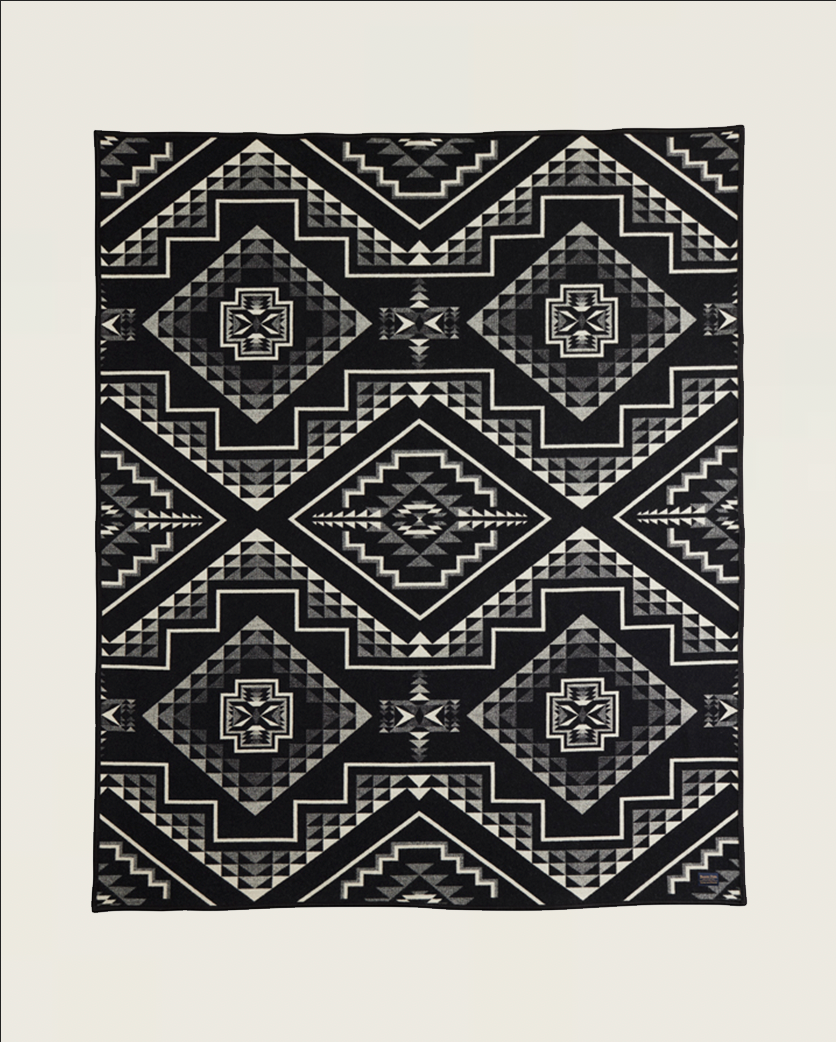 OXBOW BLANKET<br>BLACK/WHITE