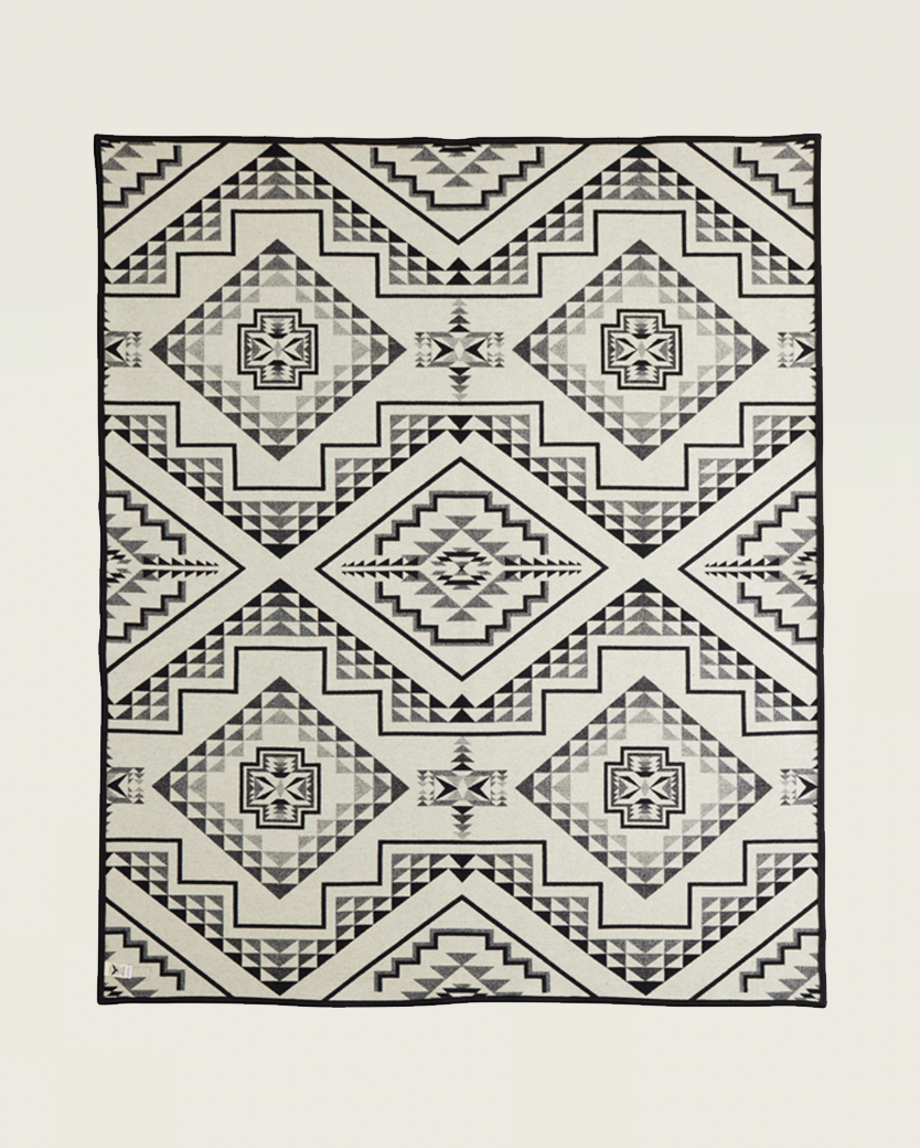 OXBOW BLANKET<br>BLACK/WHITE