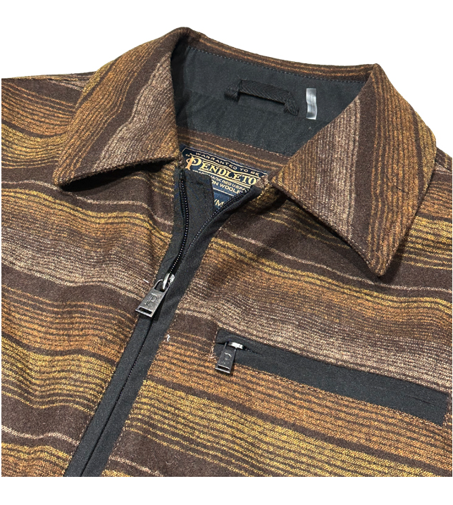 Mt Hood Standard Jacket<br>Brown Serape Stripe