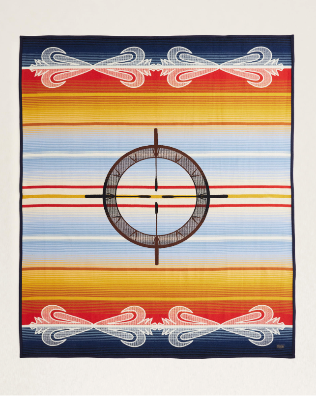 DRUM KEEPERS BLANKET<br>SUNSET MULTI