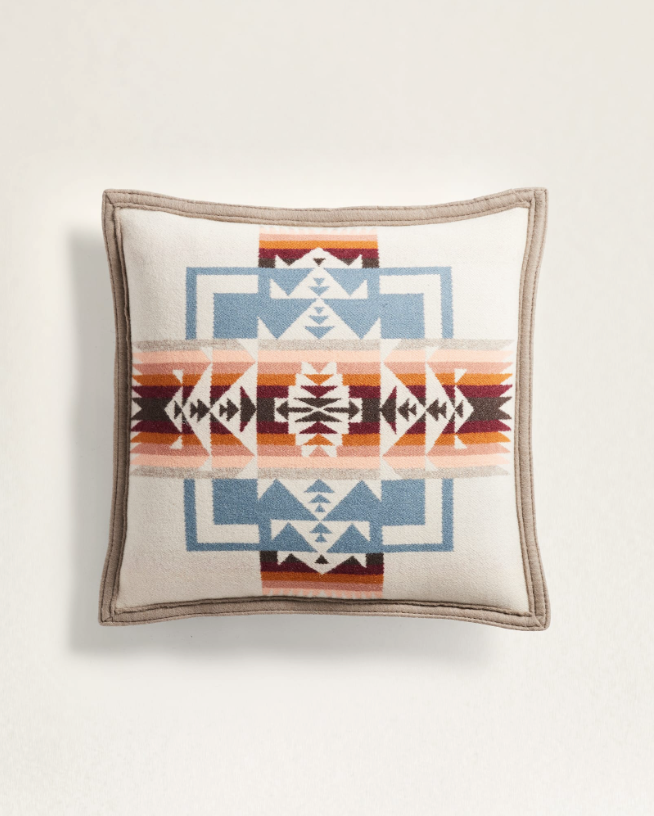 Chief Joseph Pillow 16" x 16"<br>Chief Joseph Rosewood