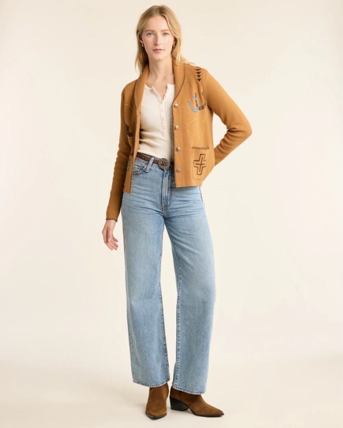 Western cardigan womens new arrivals
