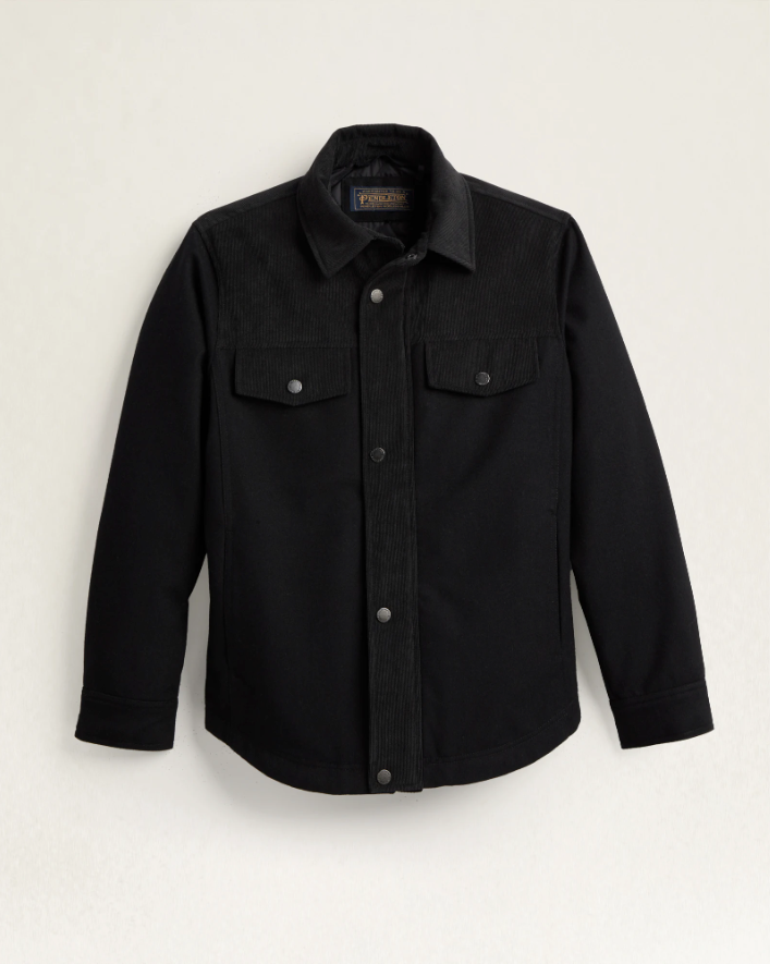 Timberline Shirt Jacket Black CM295