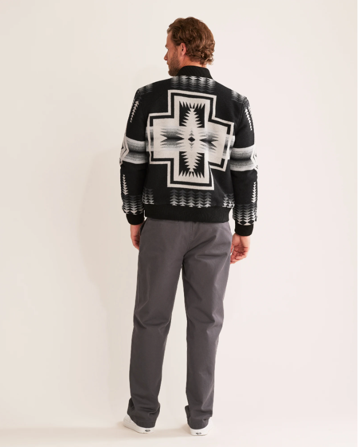 MEN'S GORGE WOOL JACKET<br>BLACK HARDING