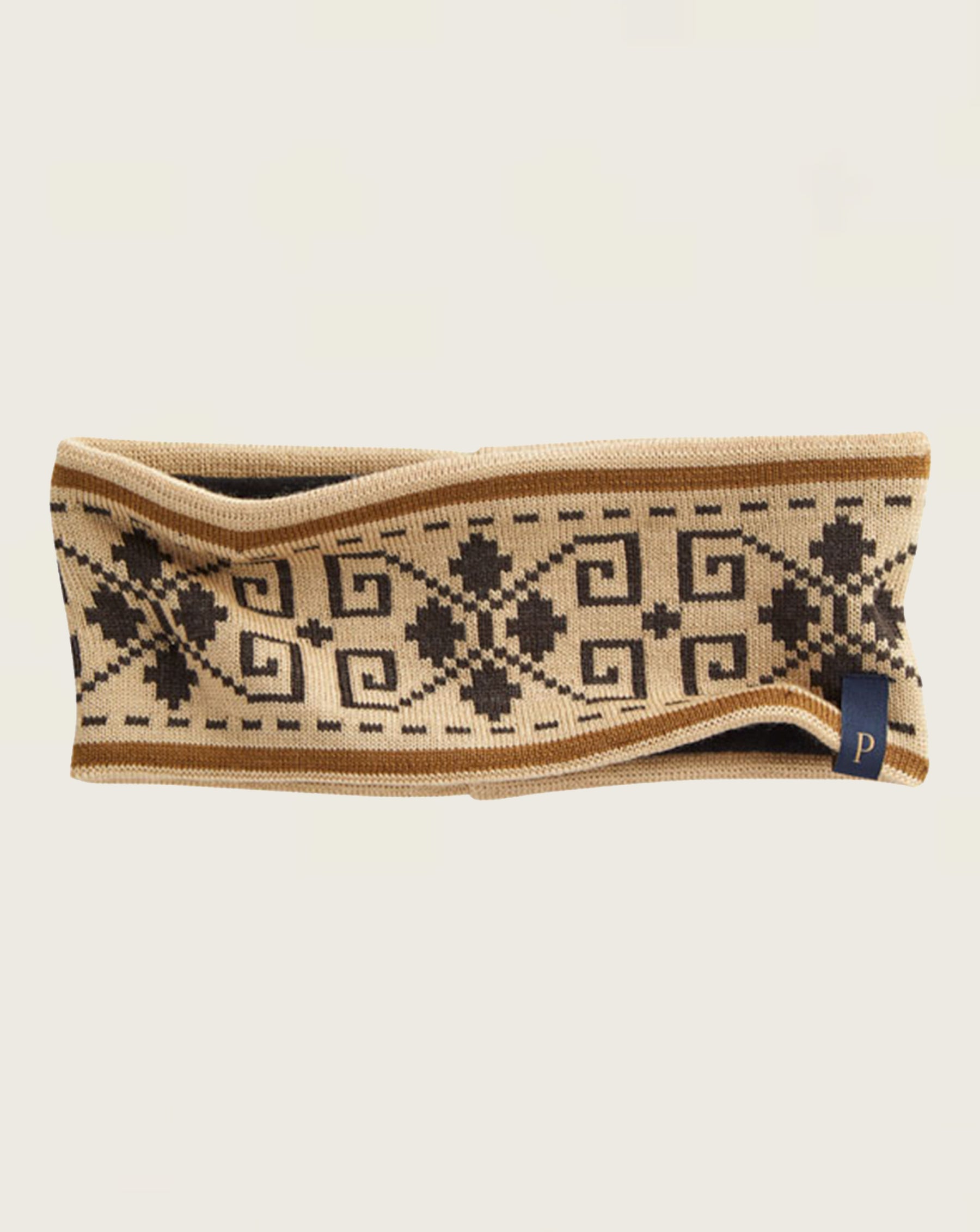 Fleece-Lined Headband <br> Westerley Tan