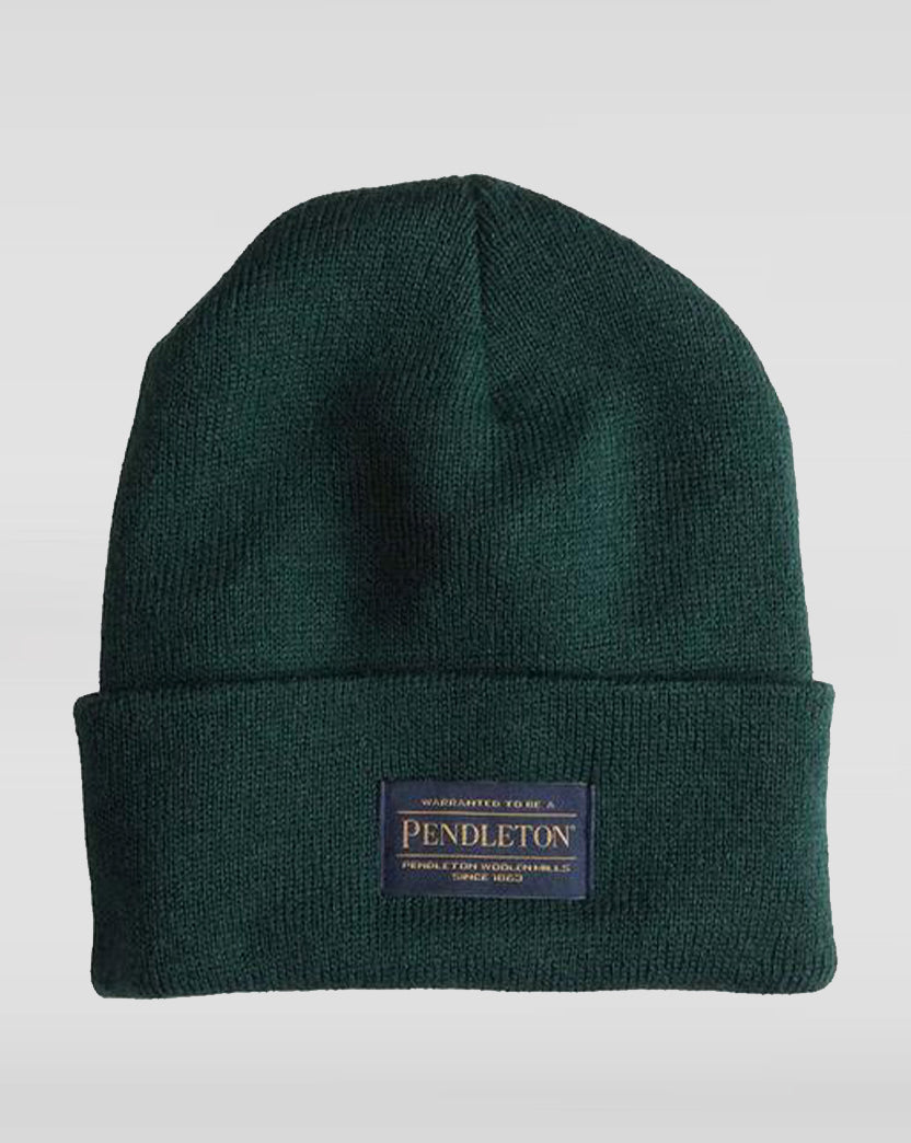 Pendleton Beanie <br> Hunter Green