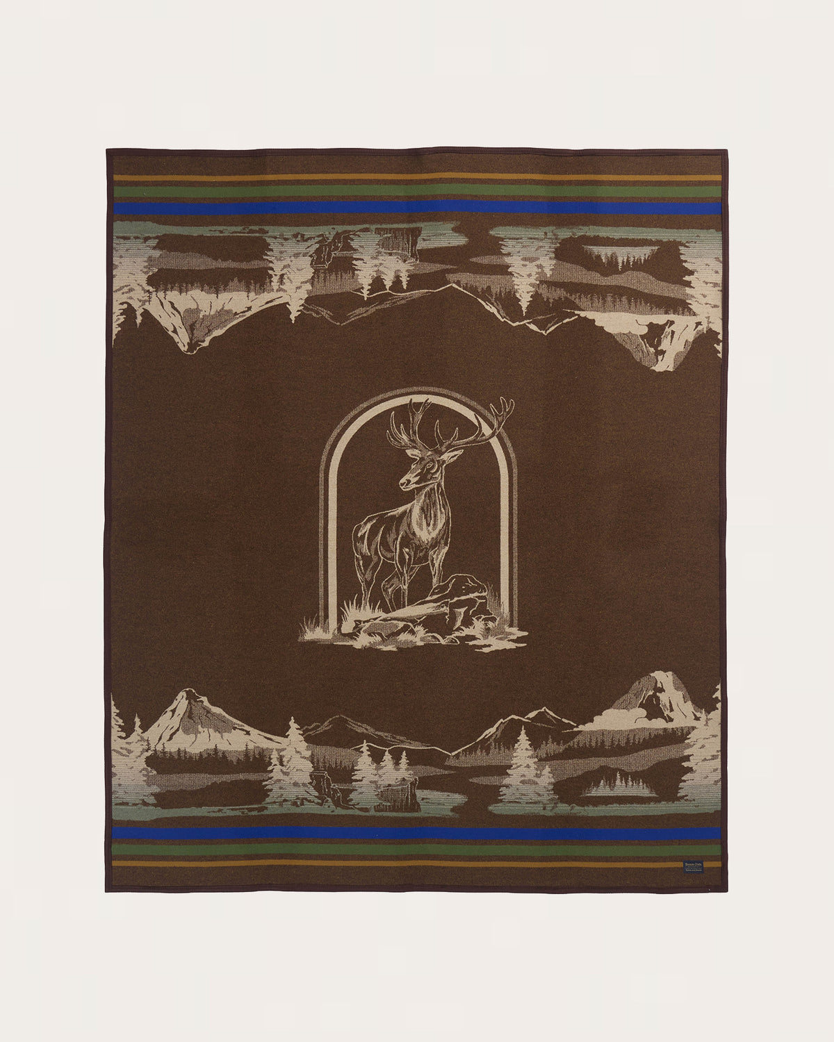 JACQUARD UNNAPPED ROBE<br>LOOKOUT VALLEY
