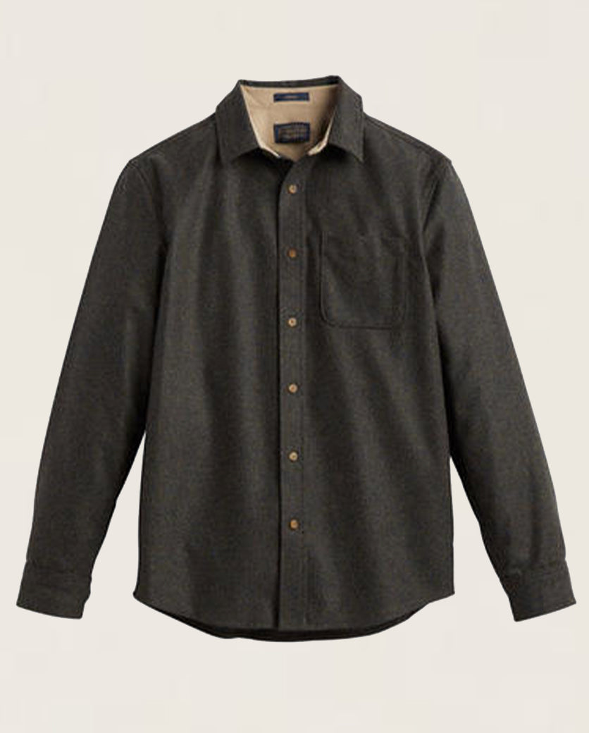Lodge Shirt <br> Blue-Green Flannel
