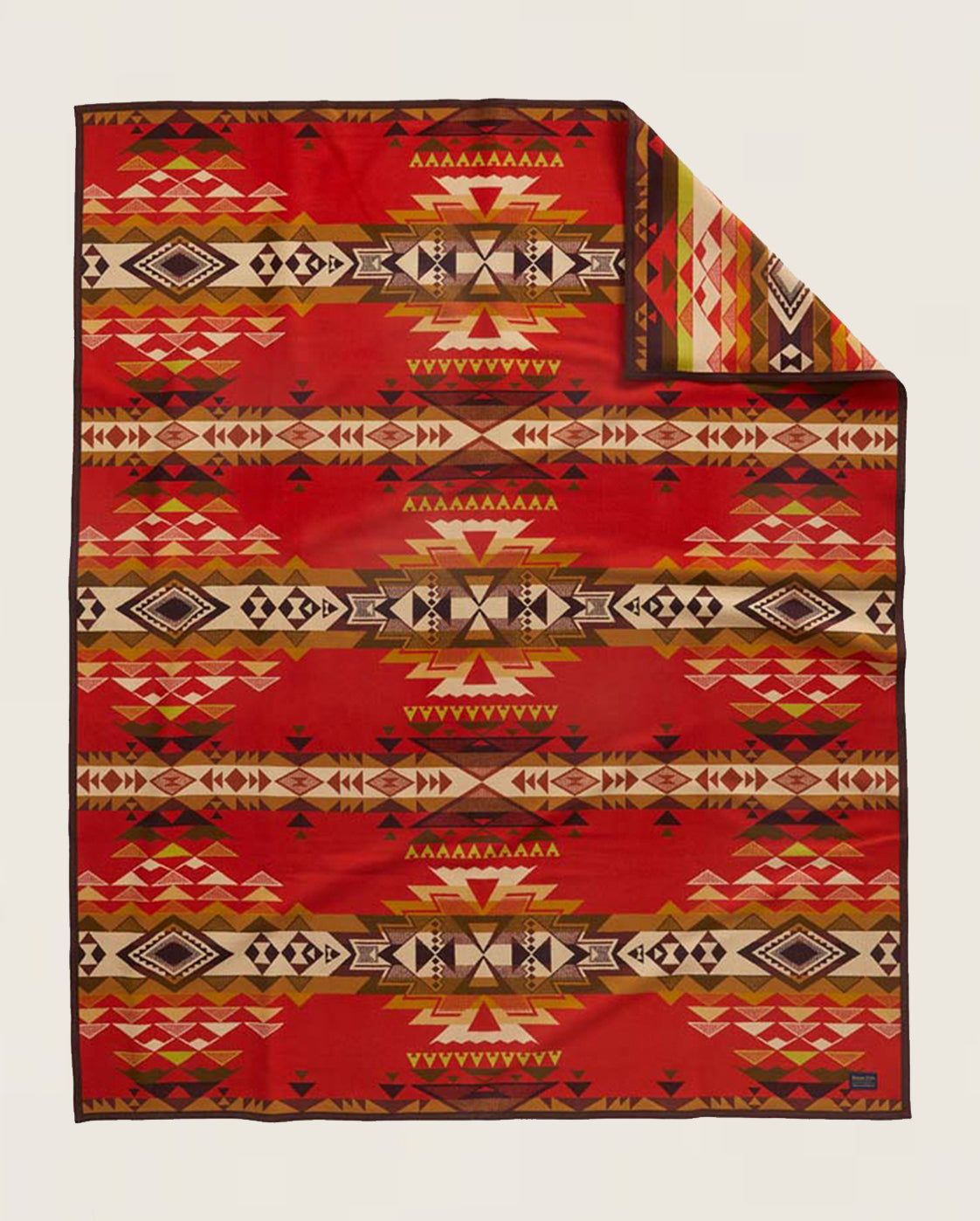 LIMITED EDITION HIGHLAND PEAK BLANKET<br>RED CHILI