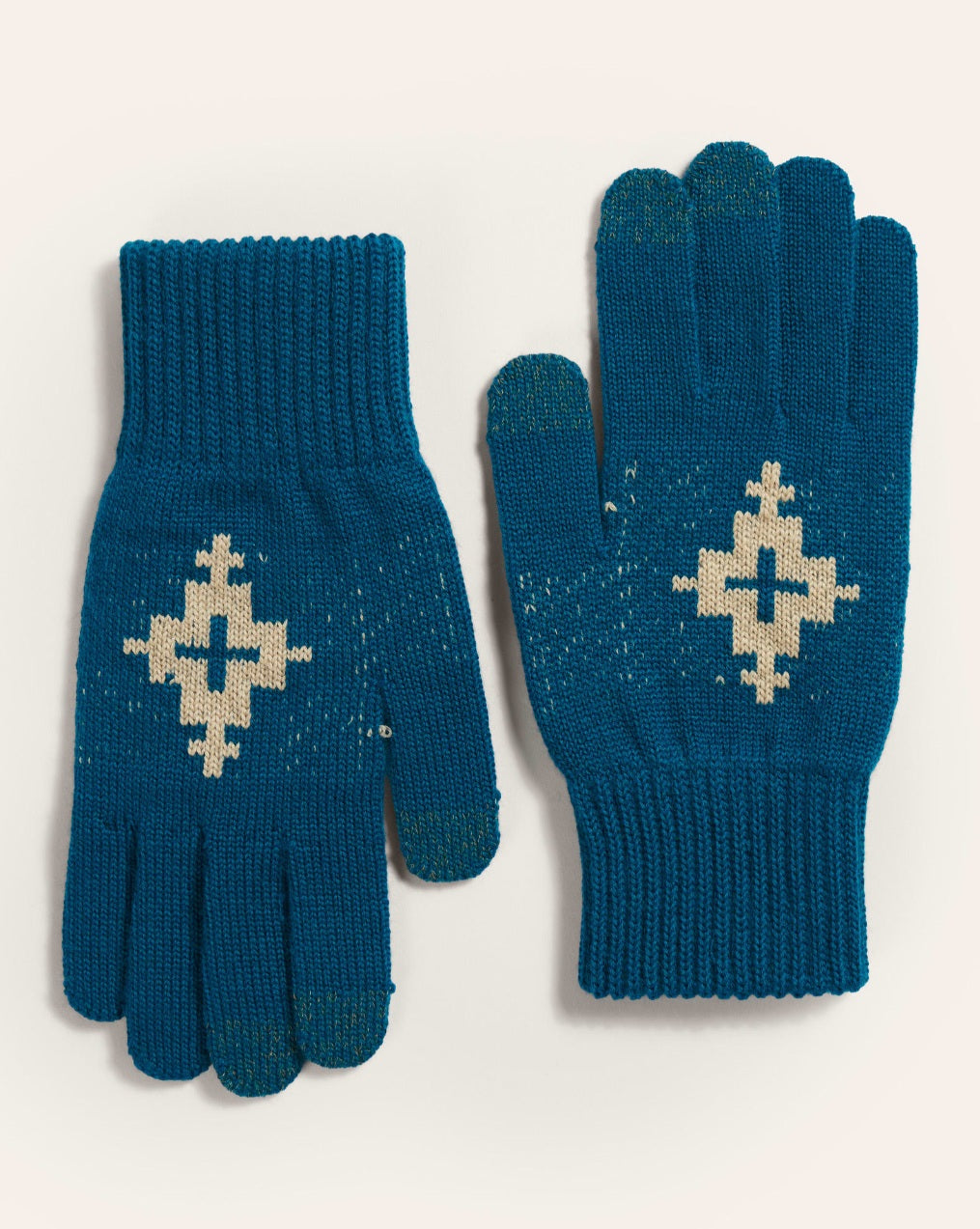 MERINO TEXTING GLOVE<br>SHIPROCK TEAL