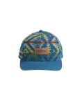 DIAMOND DESERT WOOL SIX PANEL HAT<br>BLUE
