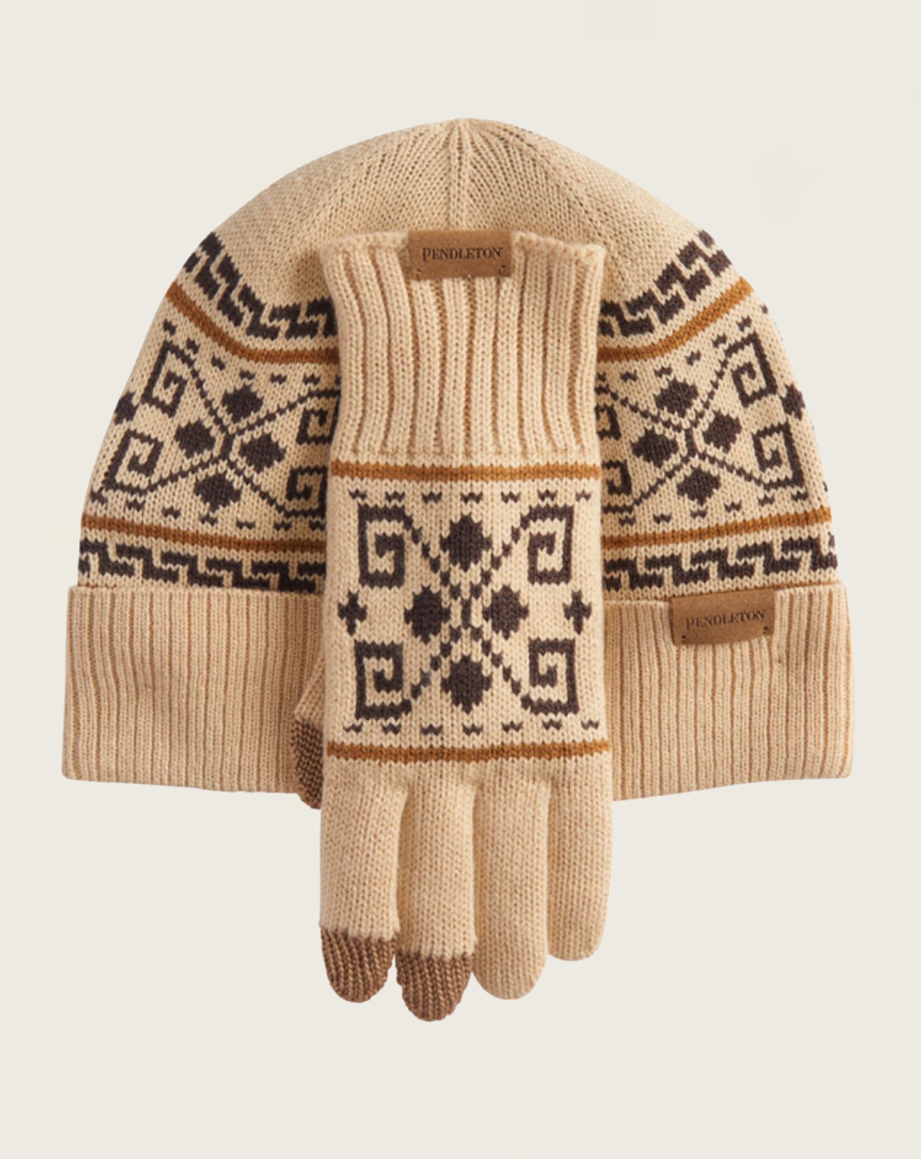 Cold Weather Knit Set <br> Westerley Tan