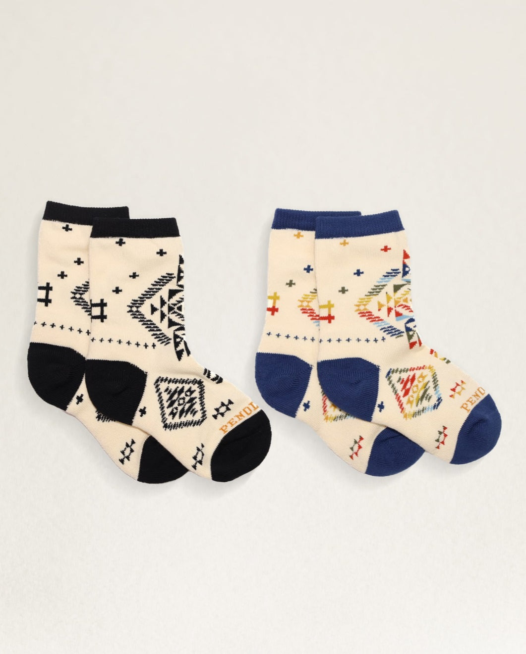 KID'S CREW SOCKS, 2-PACK<br>WILD BLOOMS