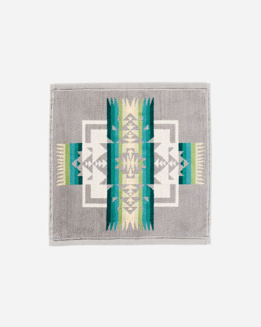 CHIEF JOSEPH WASHCLOTH, 3-PACK<br>GREY