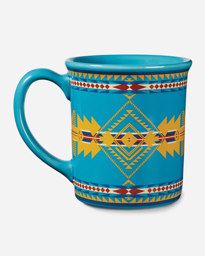 18 oz Ceramic Mug - 4pac<br>Eagle Gift Turquoise