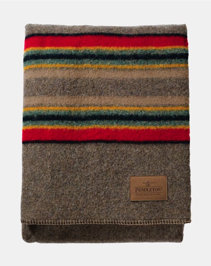 Pendleton Yakima Camp Blanket Mineral Umber