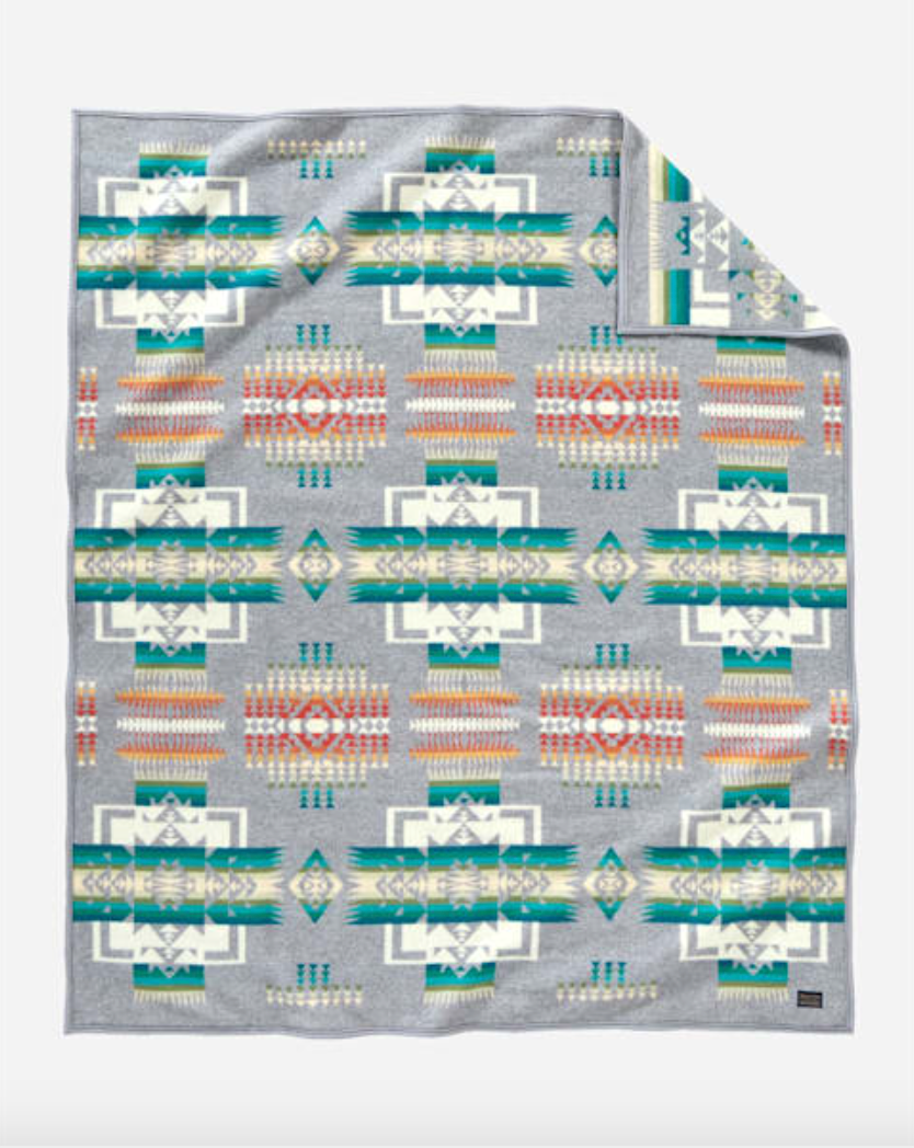 Grey pendleton blanket hotsell