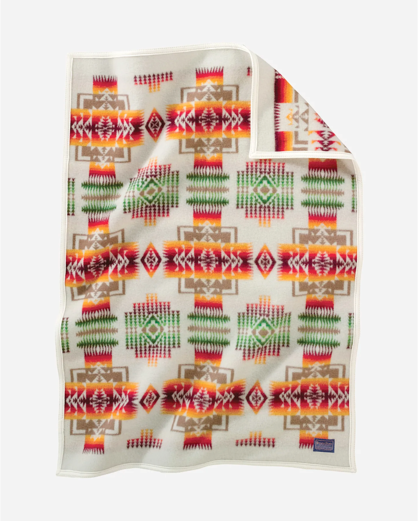 PENDLETON Chief Joseph ブランケット アイボリー Pendleton® Blanket | Chief Joseph Kids Blanket - Ivory