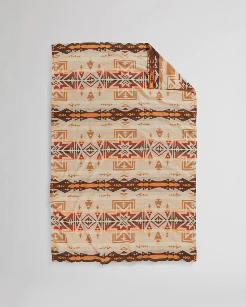 Organic Cotton Blanket <br> Silver City Camel